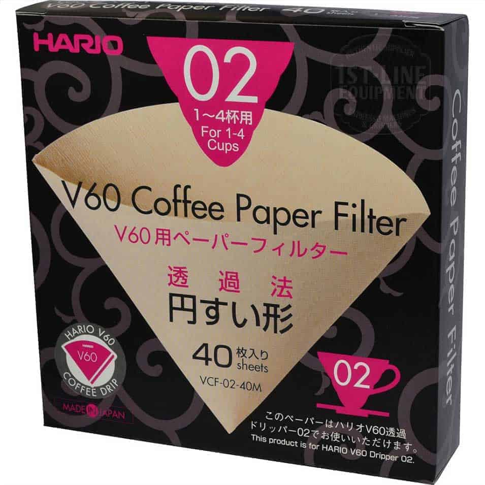 V60 Filter 02 Papirfilter for Hario V60 håndbrygger