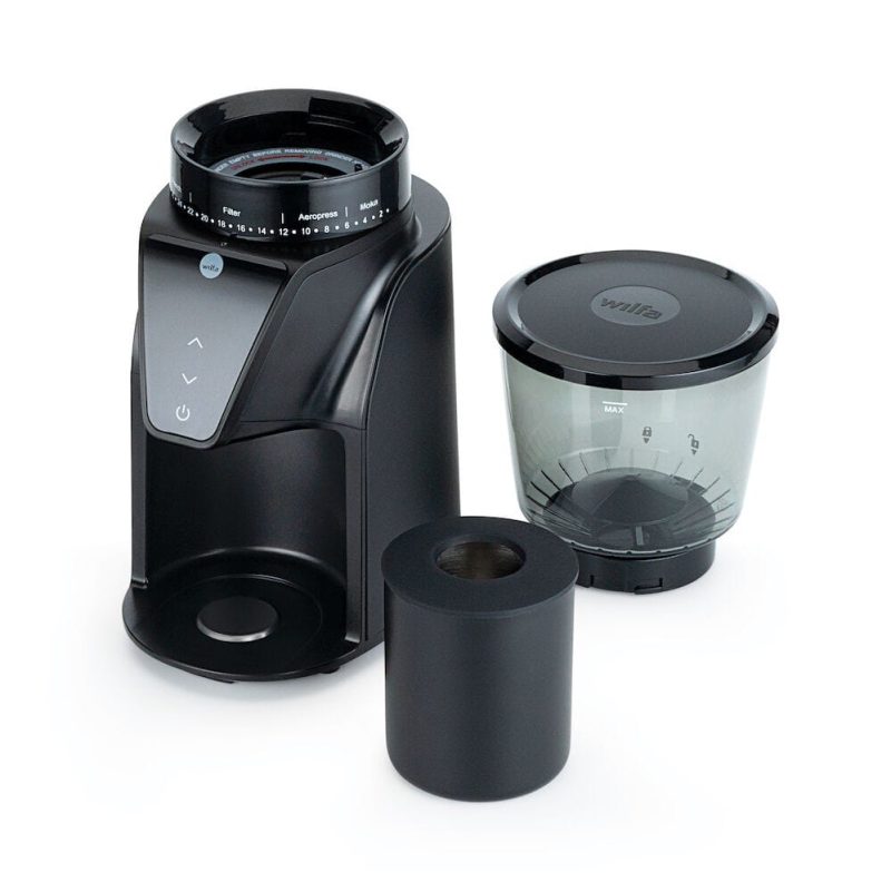 coffee-grinder_balance_cg1b-275_angle_parts Wilfa Balance kaffekvern - Sort (CG1B-275)