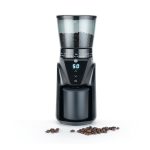 coffee-grinder_balance_cg1b-275_front_beans Wilfa Balance kaffekvern - Sort (CG1B-275)