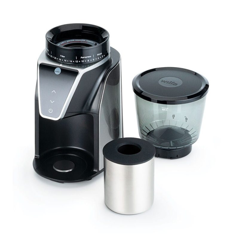 coffee-grinder_balance_cg1s-275_angle_parts Wilfa Balance kaffekvern - Stål (CG1S-275)