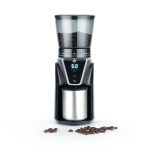 coffee-grinder_balance_cg1s-275_front_beans Wilfa Balance kaffekvern - Stål (CG1S-275)