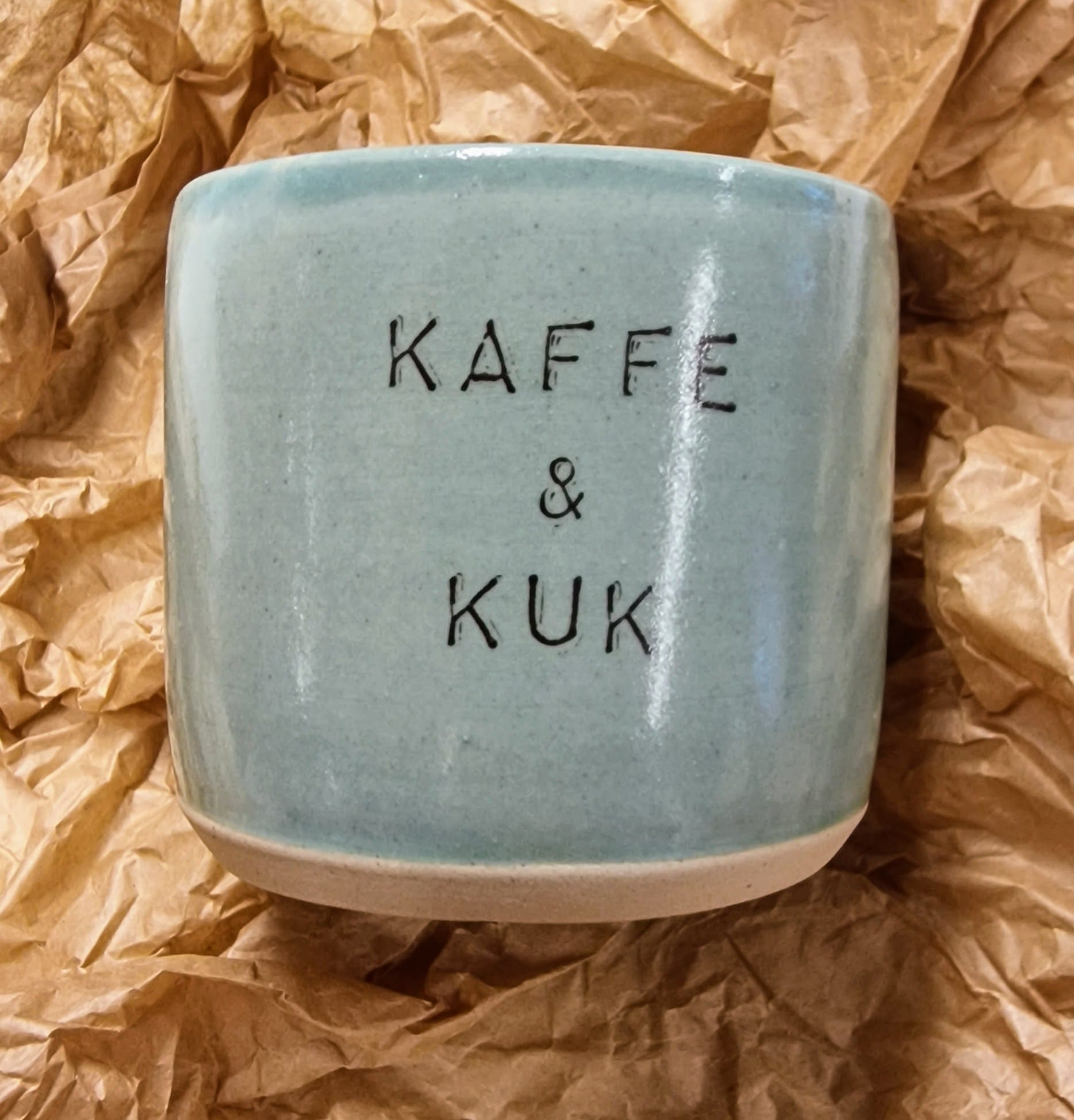 Kaffekopp fra The Clay Lab - Kaffe & Kuk