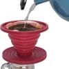 V60 Silikon dripper - 3 Sammenleggbar kaffebrygger i silikon