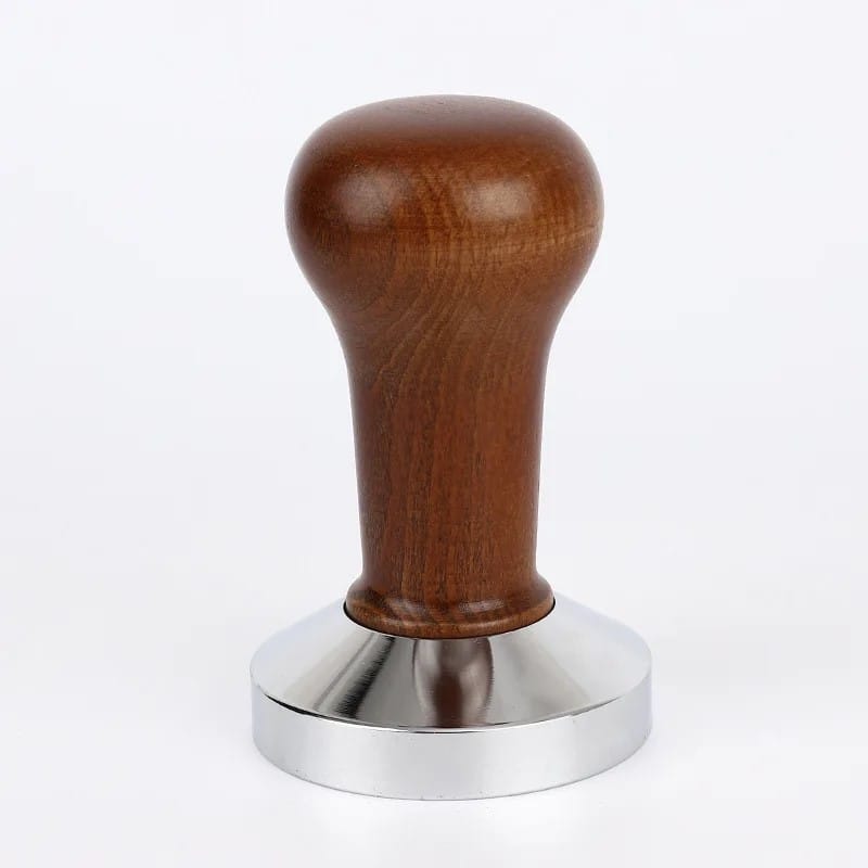 Tamper med trehåndtak, 53 mm og 58 mm
