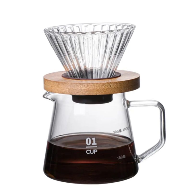 Hellekanne 300ml II Bryggekanne/Serveringskanne i herdet glass
