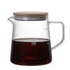 Hellekanne 500ml Bryggekanne/Serveringskanne i herdet glass